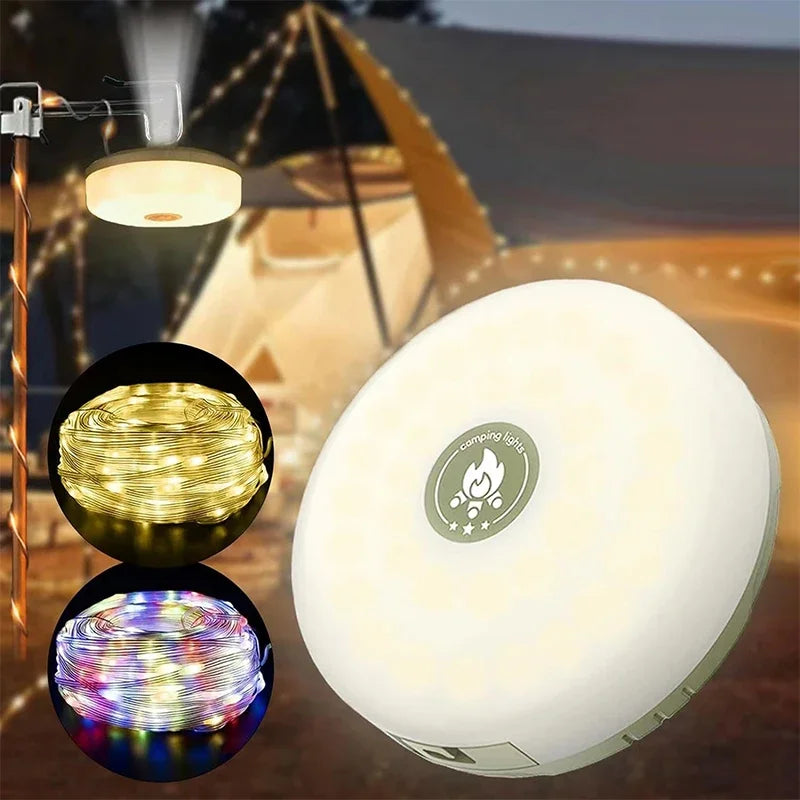 4-in-1 LED Reel String Lights Outdoor